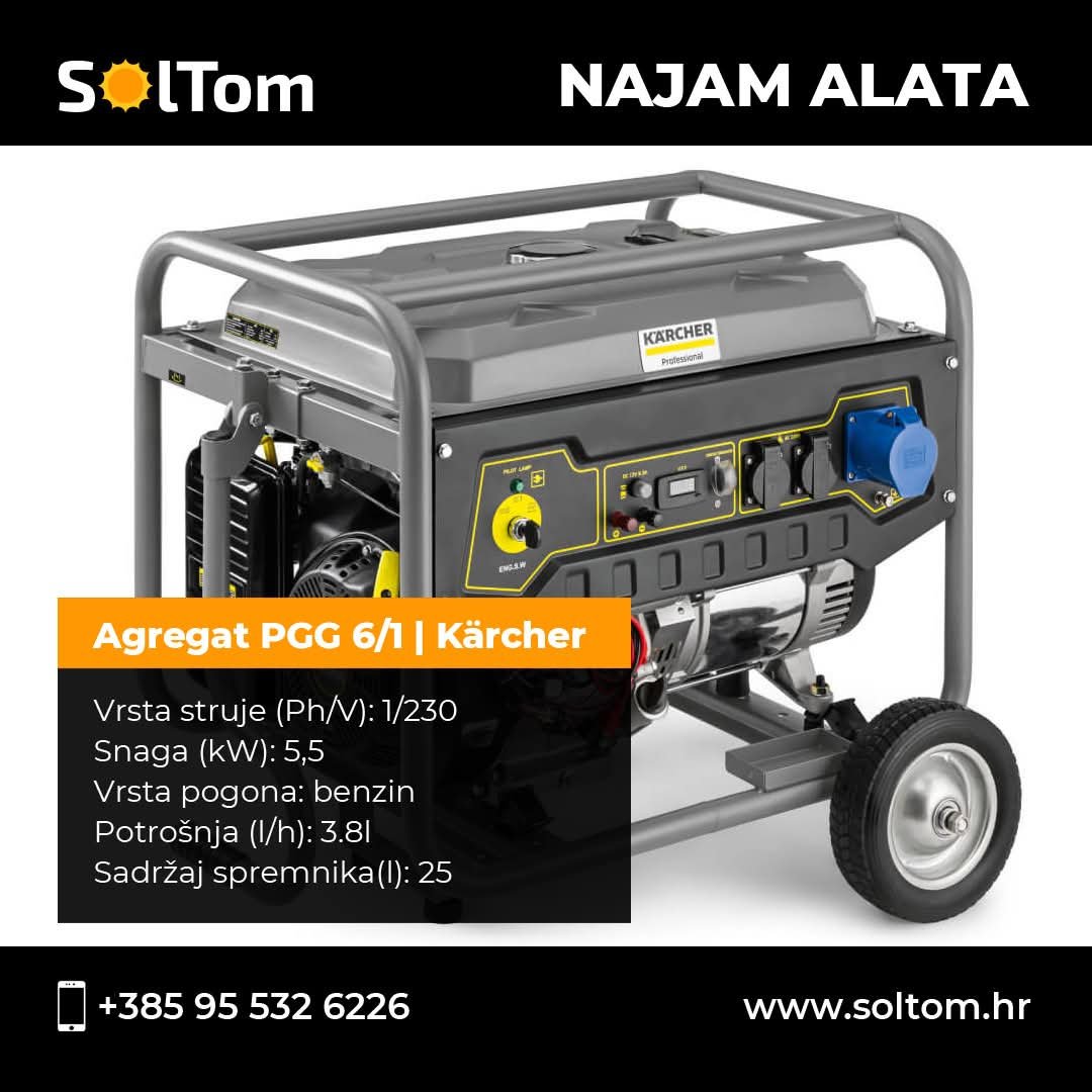 Agregat 5,5kW Karcher