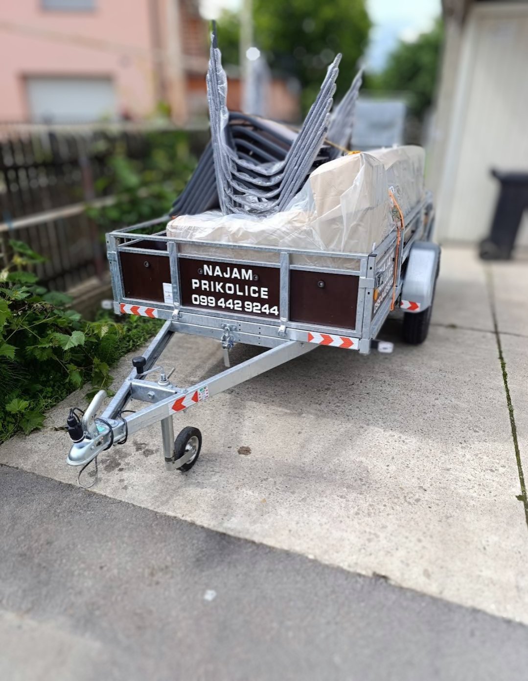 Rent a prikolica/prikolica na dan, iznajmljivanje/najam prikolice Sesvete/Zagreb