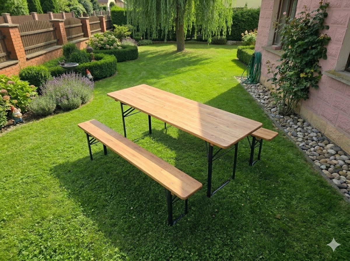 Pivska garnitura (200x70cm)